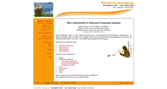 Desktop Screenshot of abenteuer-bewegung.at