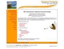 Tablet Screenshot of abenteuer-bewegung.at